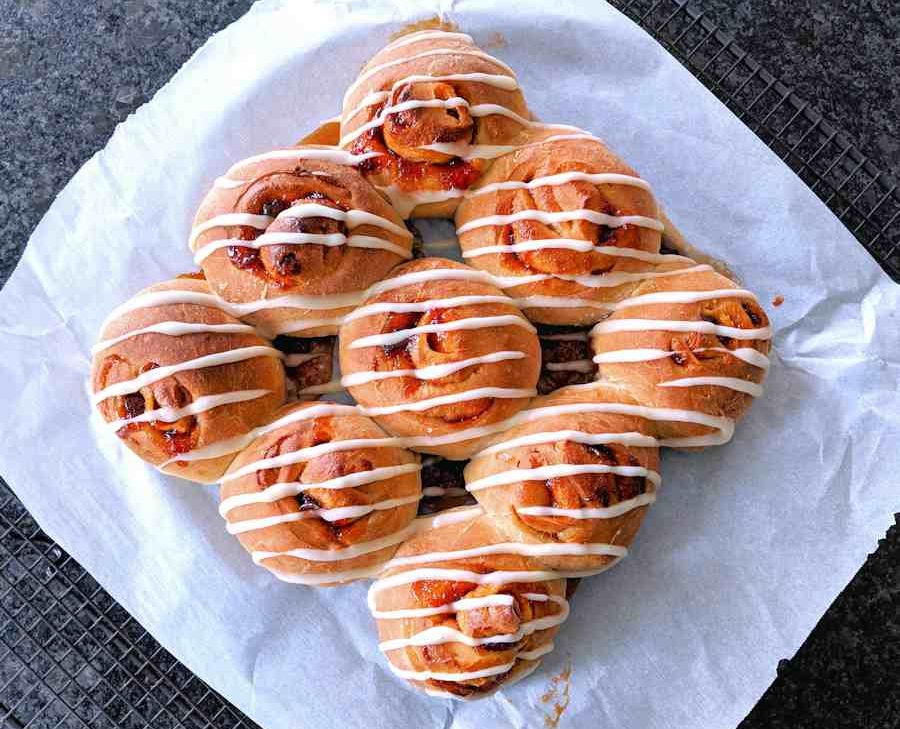 Sourdough Buns With Jam | Recipe | Cuisine Fiend